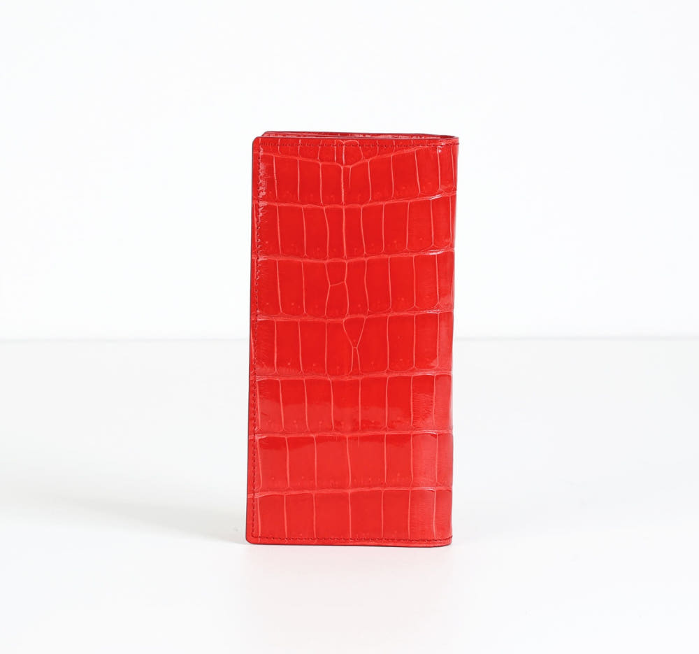 [Limited Edition] HCP Porosus Crocodile Long Wallet Collection