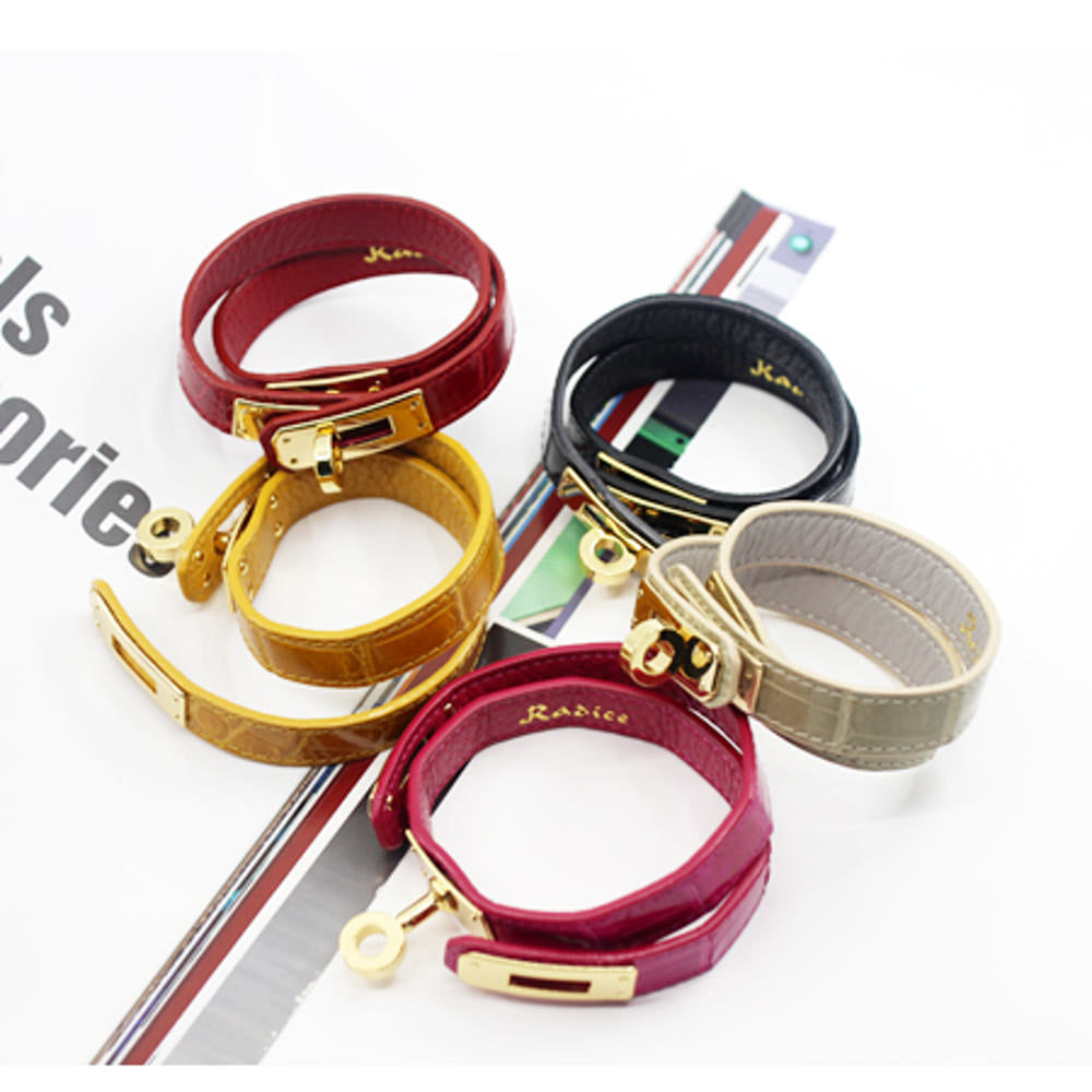RADICE Henglong Crocodile Cross Bracelet