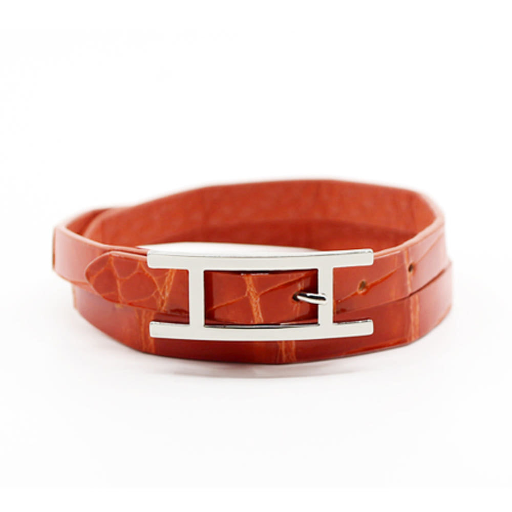 RADICE Henglong Crocodile Slim Bracelet (Silver / Gold)