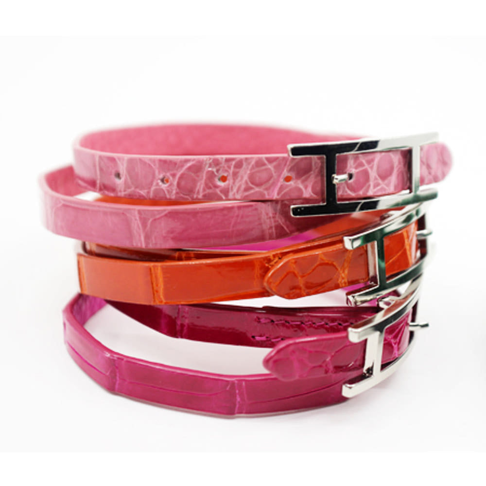 RADICE Henglong Crocodile Slim Bracelet (Silver / Gold)