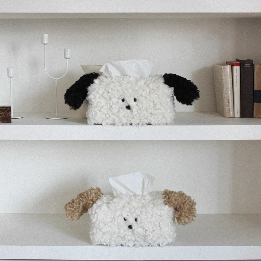 Gogreen Object Scruffy Country Mutt Tissue Box Cover