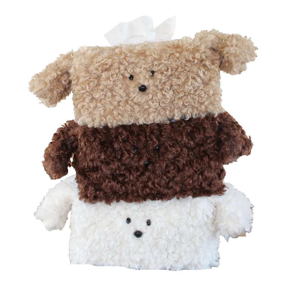 Gogreen Object Fluffy Puppy Tissue Box Cover