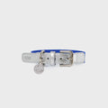 GOPE Metallic Dog Collar B (Silver Blue)