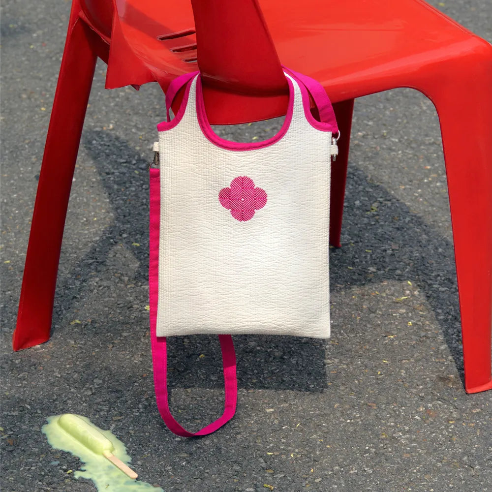 STUDIO AAROC Nubi Bojagi Flower Bag