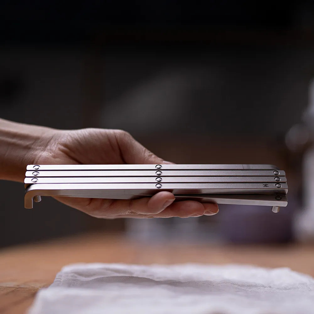 All-Stainless Steel Foldable Pot Stand