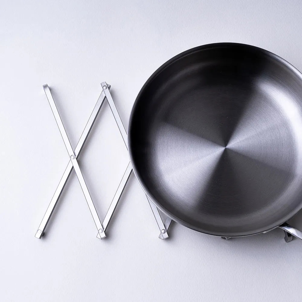 All-Stainless Steel Foldable Pot Stand