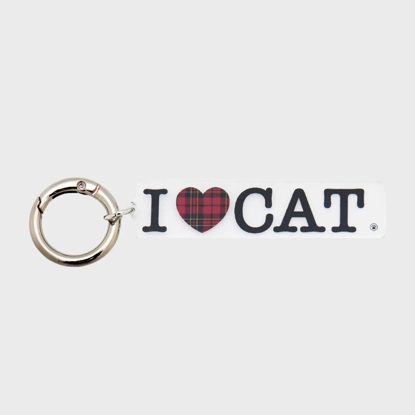 I Love Dog/Cat Keyring