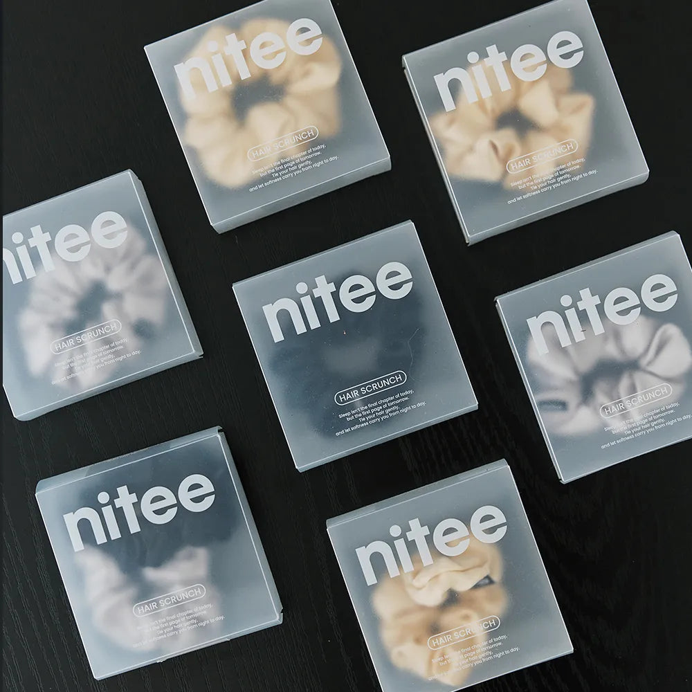 Hair Ritual 100% Silk Scrunchie 1+1 Set