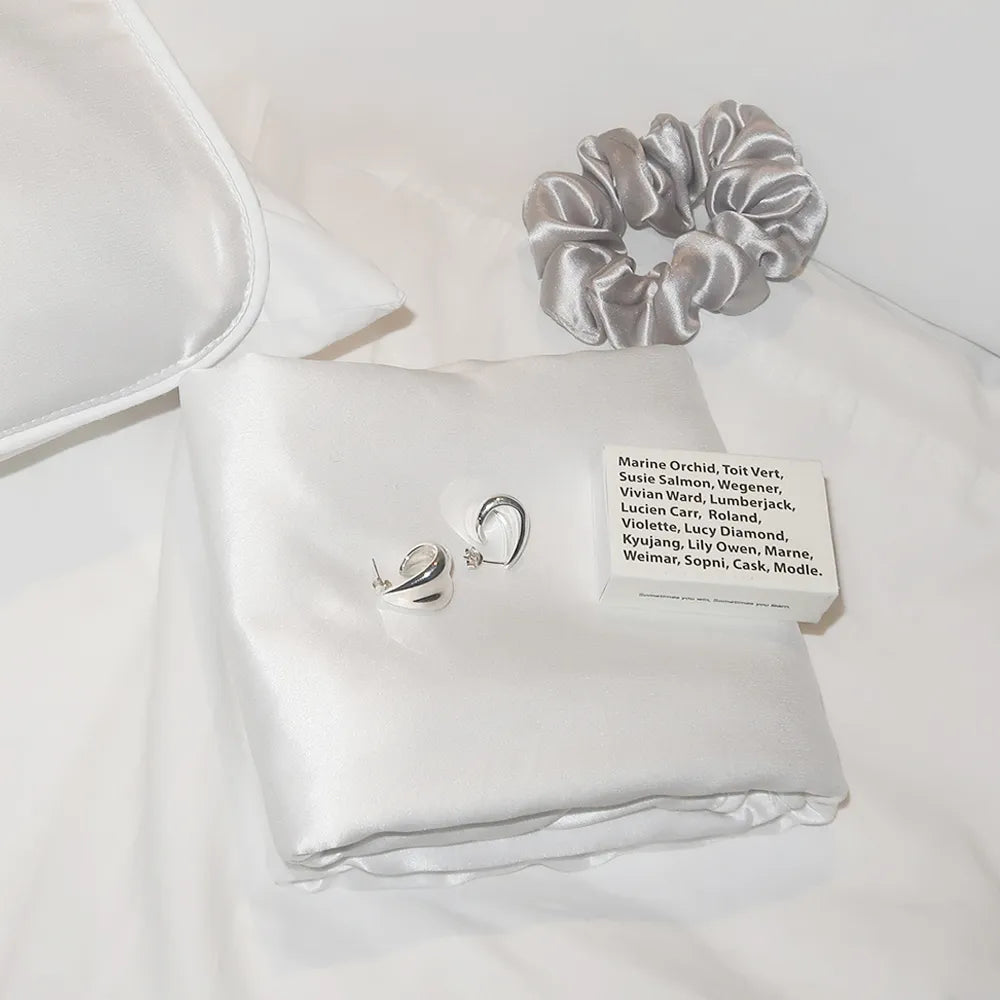 Hair Ritual 100% Silk Scrunchie 1+1 Set