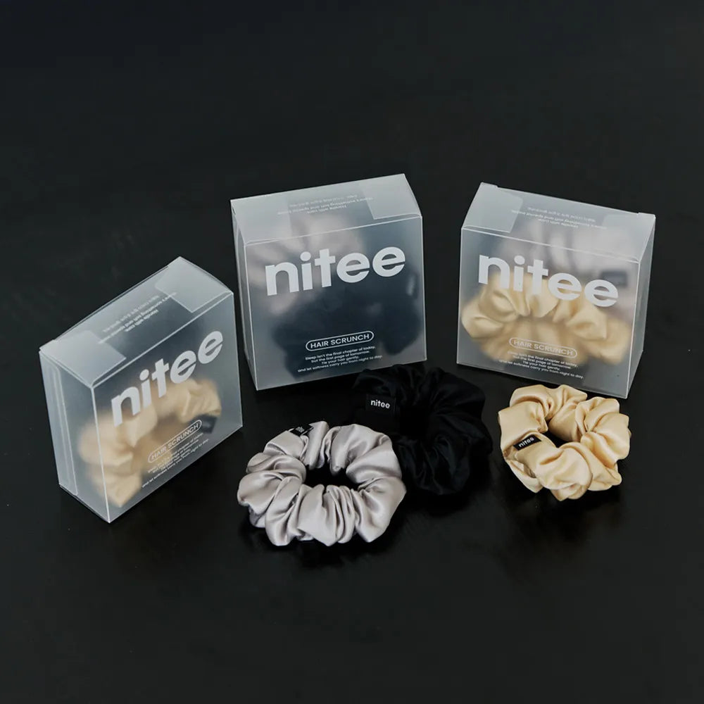 Hair Ritual 100% Silk Scrunchie 1+1 Set