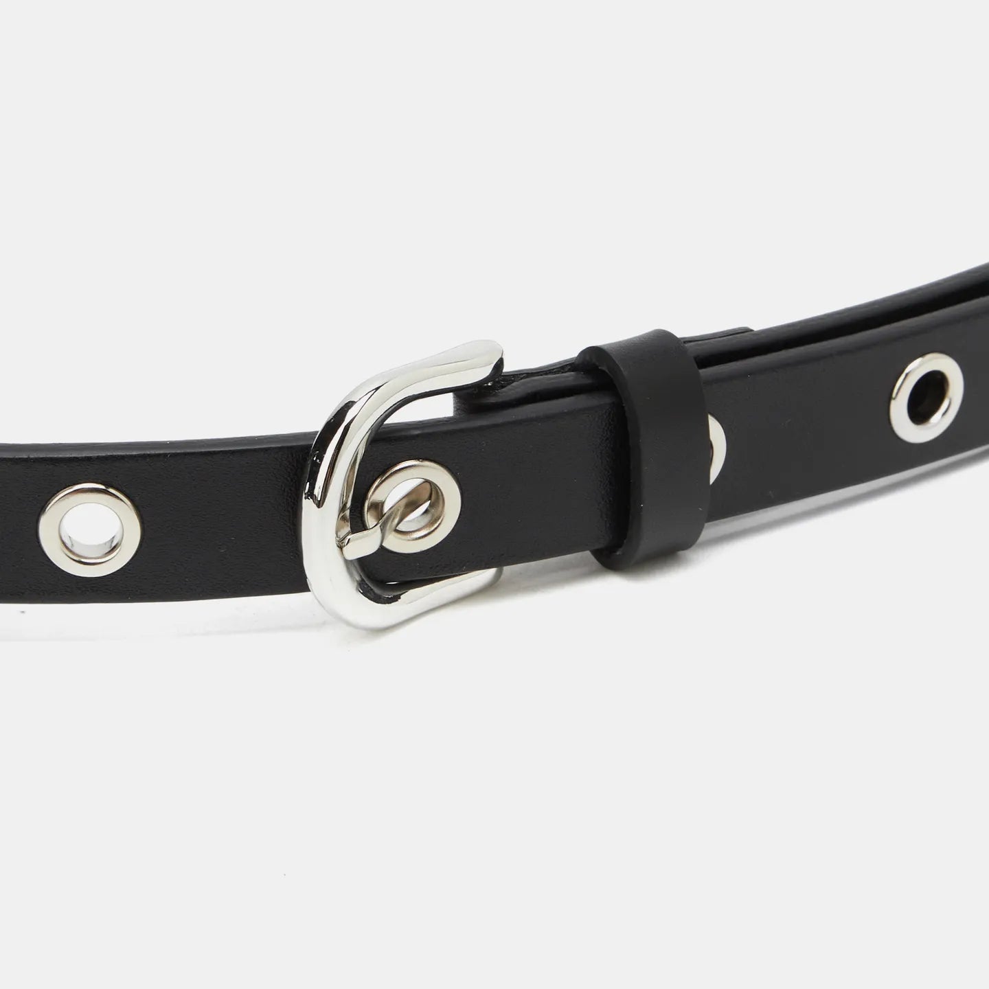 LCDC TM Eyelet Leather Belt (Black)