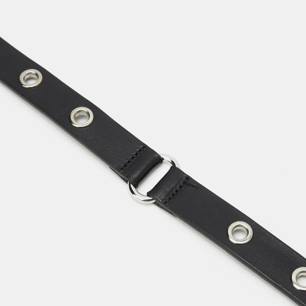 LCDC TM Eyelet Leather Belt (Black)