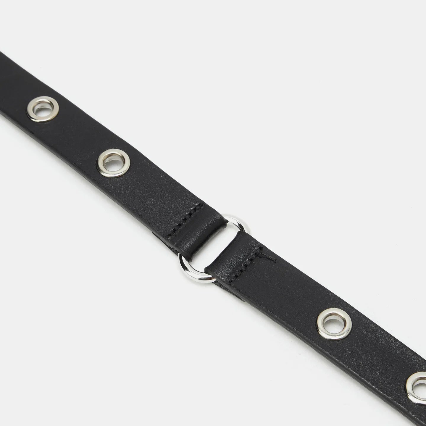 LCDC TM Eyelet Leather Belt (Black)