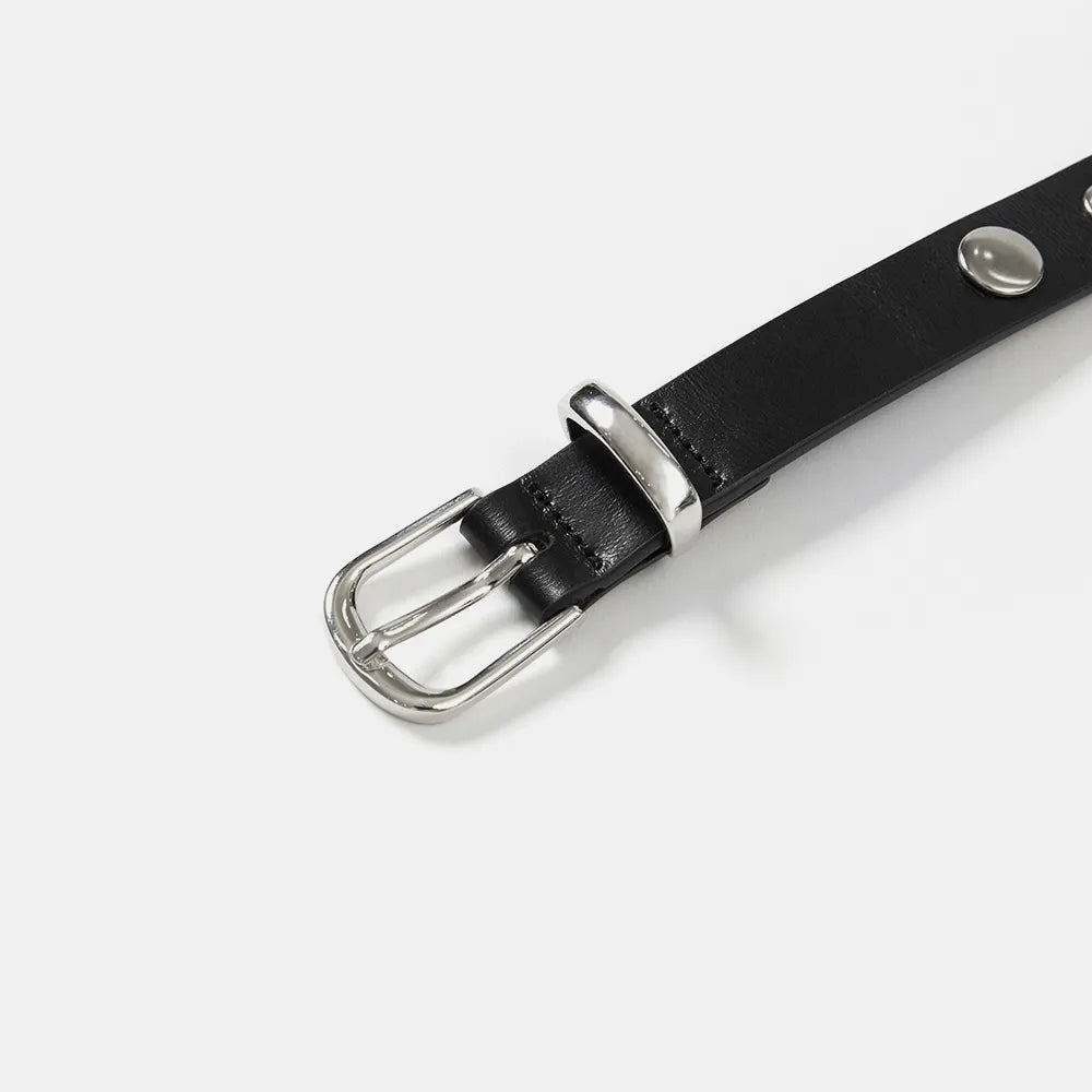 LCDC TM New Eyelet Leather Belt (Black)