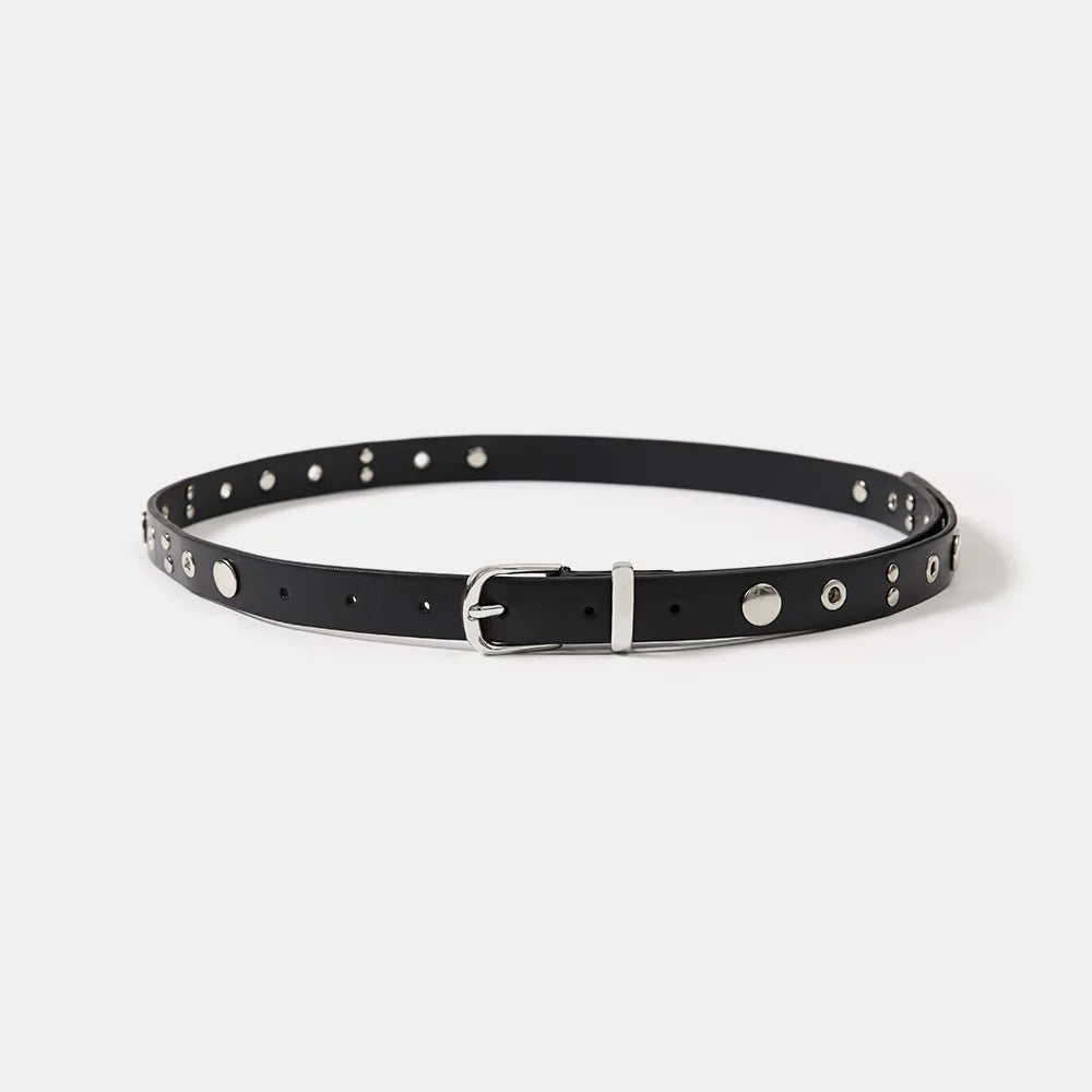 LCDC TM New Eyelet Leather Belt (Black)
