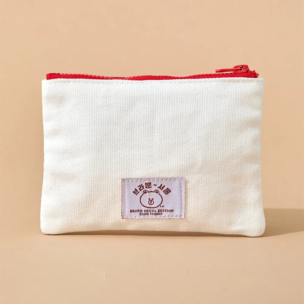 LINE FRIENDS Brown Seoul Edition Pouch