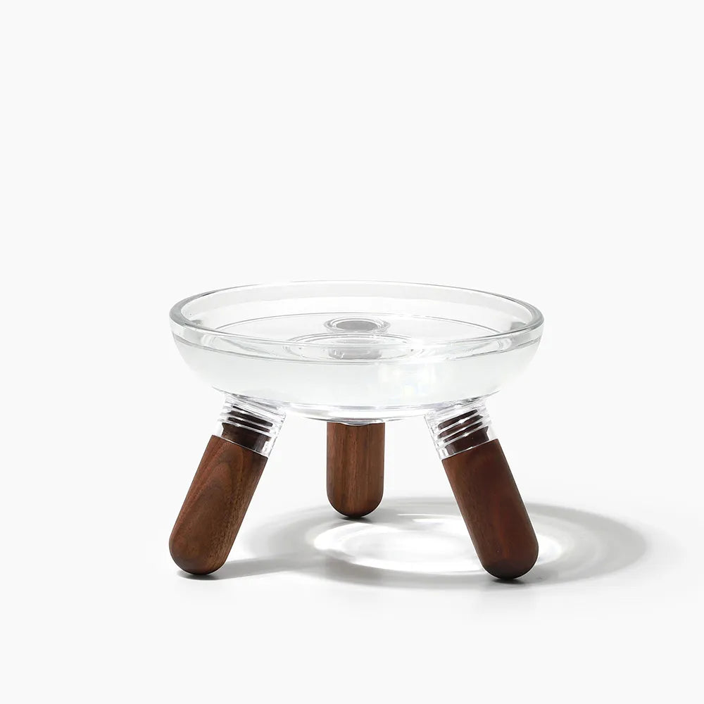 INHERENT Oreo Glass Pet Bowl