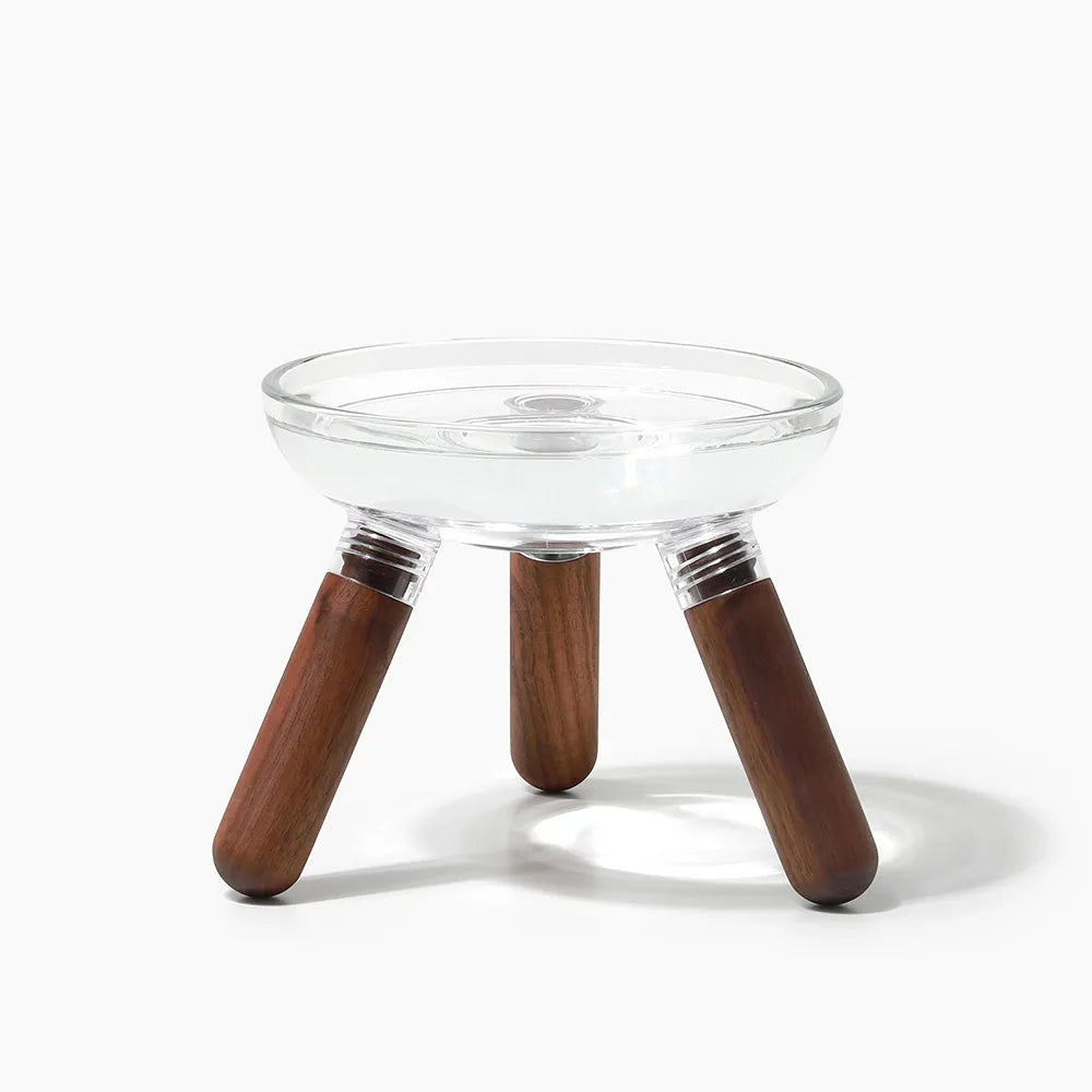 INHERENT Oreo Glass Pet Bowl