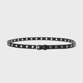 Chouetties by LUCKY CHOUETTE Eyelet Slim Belt (Black)