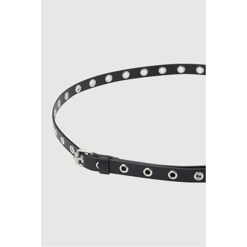 Chouetties by LUCKY CHOUETTE Eyelet Slim Belt (Black)