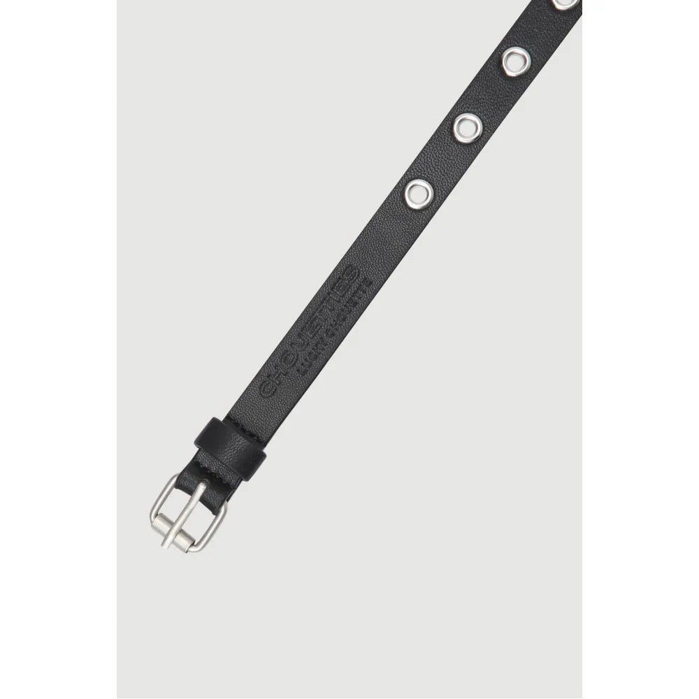 Chouetties by LUCKY CHOUETTE Eyelet Slim Belt (Black)