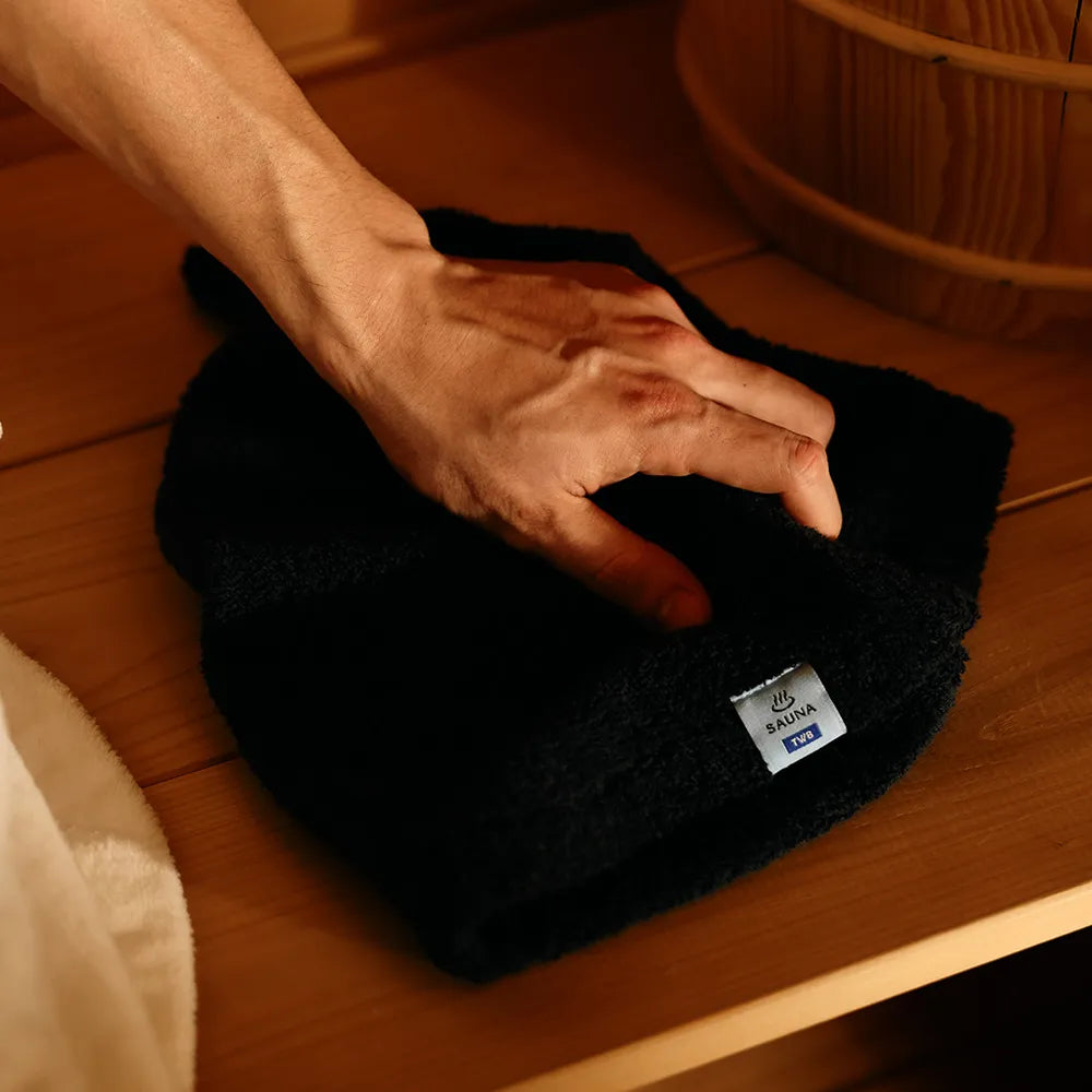 100% Cotton Towel Sauna Hat