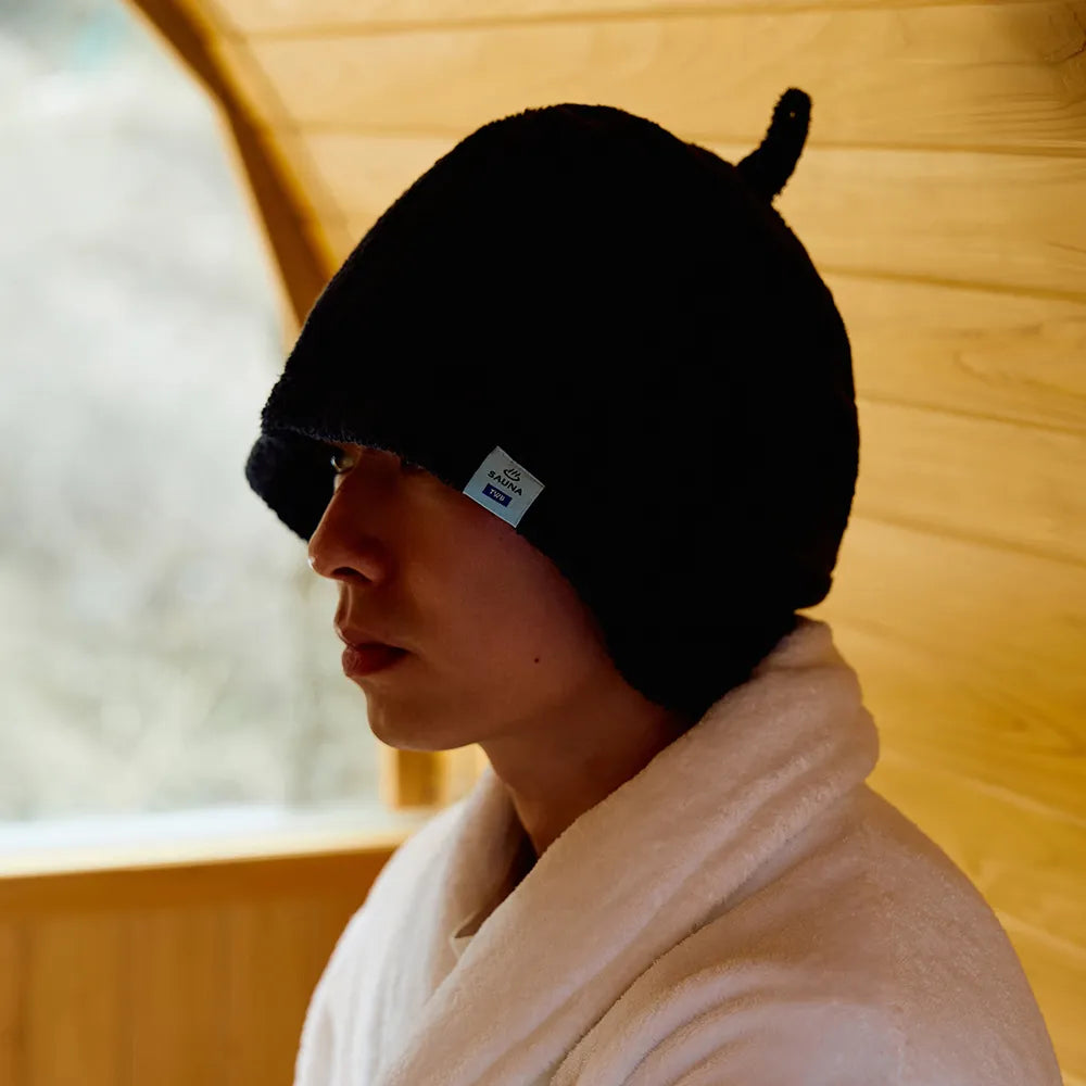 100% Cotton Towel Sauna Hat