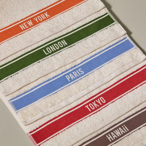City Series Towel Set - Overseas Ver.1 (6-Piece Set)