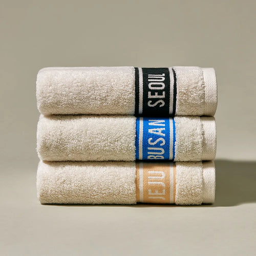 City Series Towel Set - Domestic Ver.1 (4-Piece Set)