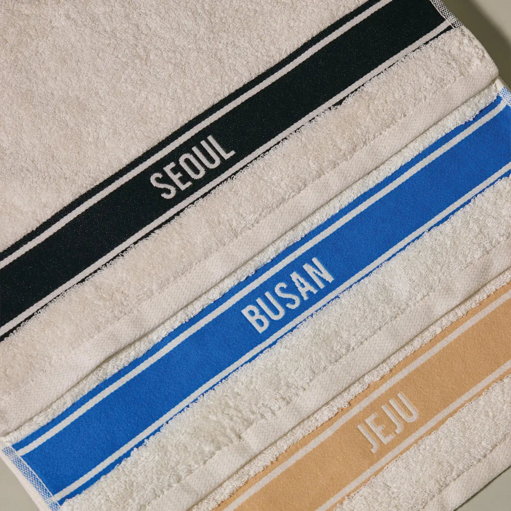 City Series Towel Set - Domestic Ver.1 (4-Piece Set)
