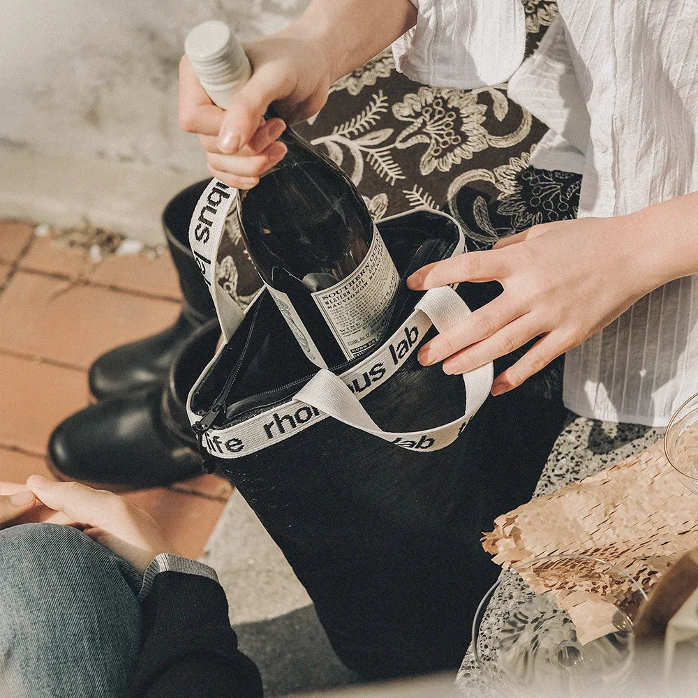 Rhombus Lab Insulated Wine Chiller Bag