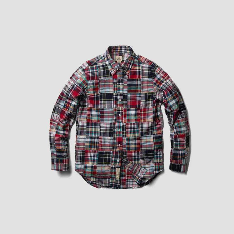 BASTONG House 201 Madras Shirt (Red)