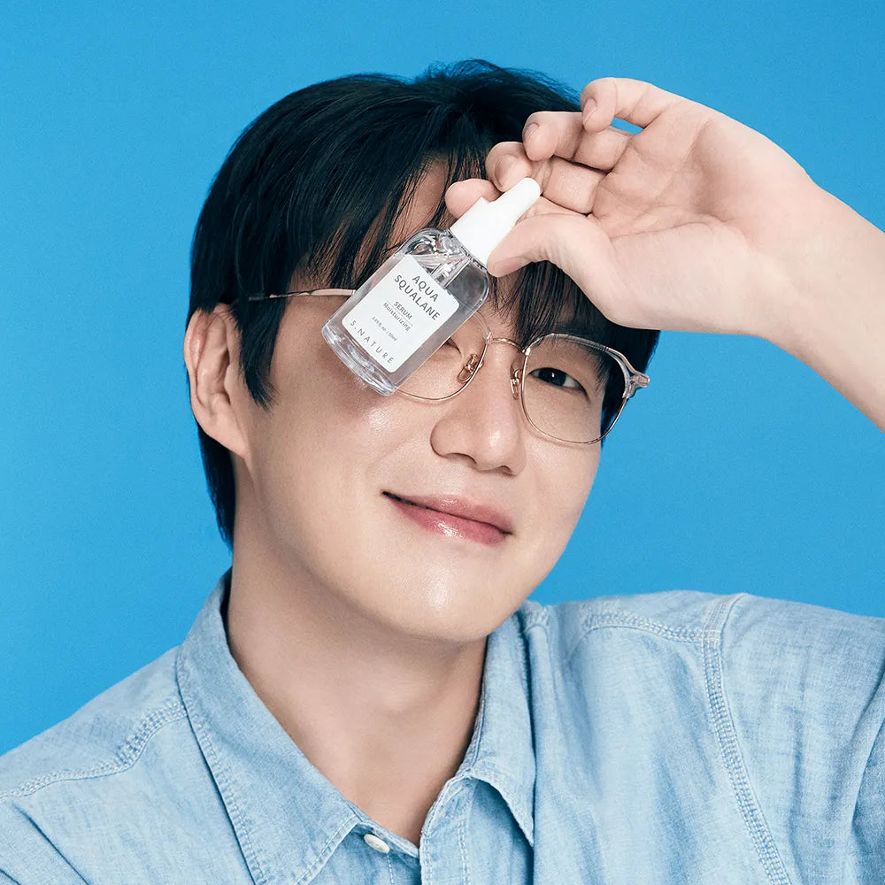 S.NATURE Aqua Squalane Serum & Moisturizing Cream Set