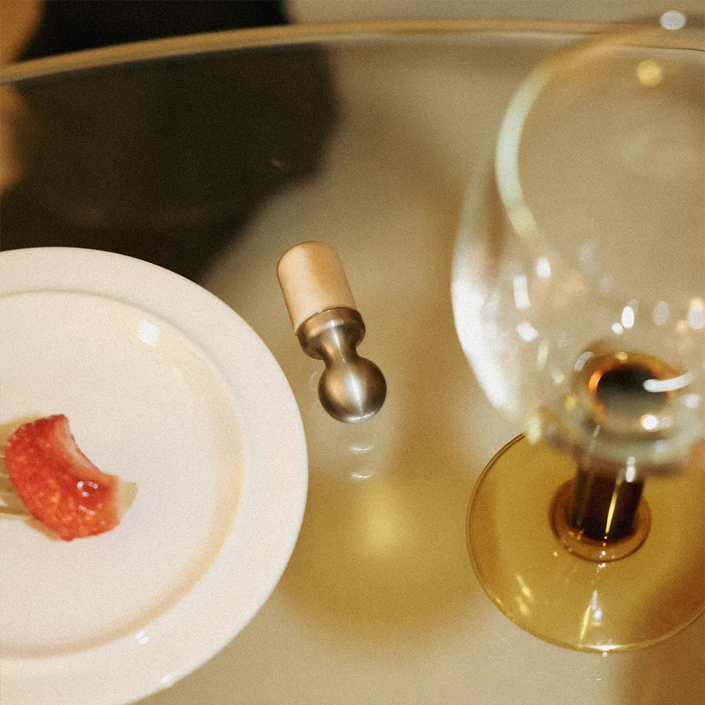 Rhombus Lab Stainless Steel Wine Stopper