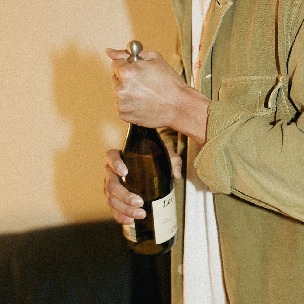 Rhombus Lab Stainless Steel Wine Stopper