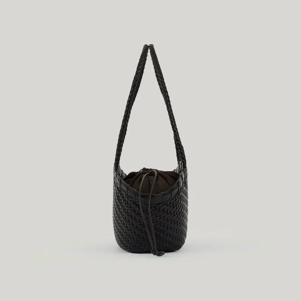 Atelier de Lumen Twig Basket Shoulder Bag (Dried Black)