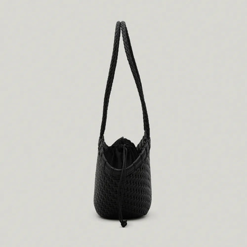 Atelier de Lumen Twig Basket Shoulder Bag (Dried Black)