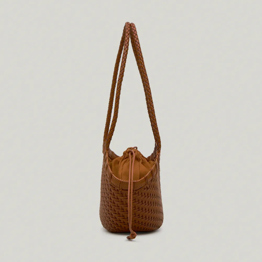 Atelier de Lumen Twig Basket Shoulder Bag (Dried Black)