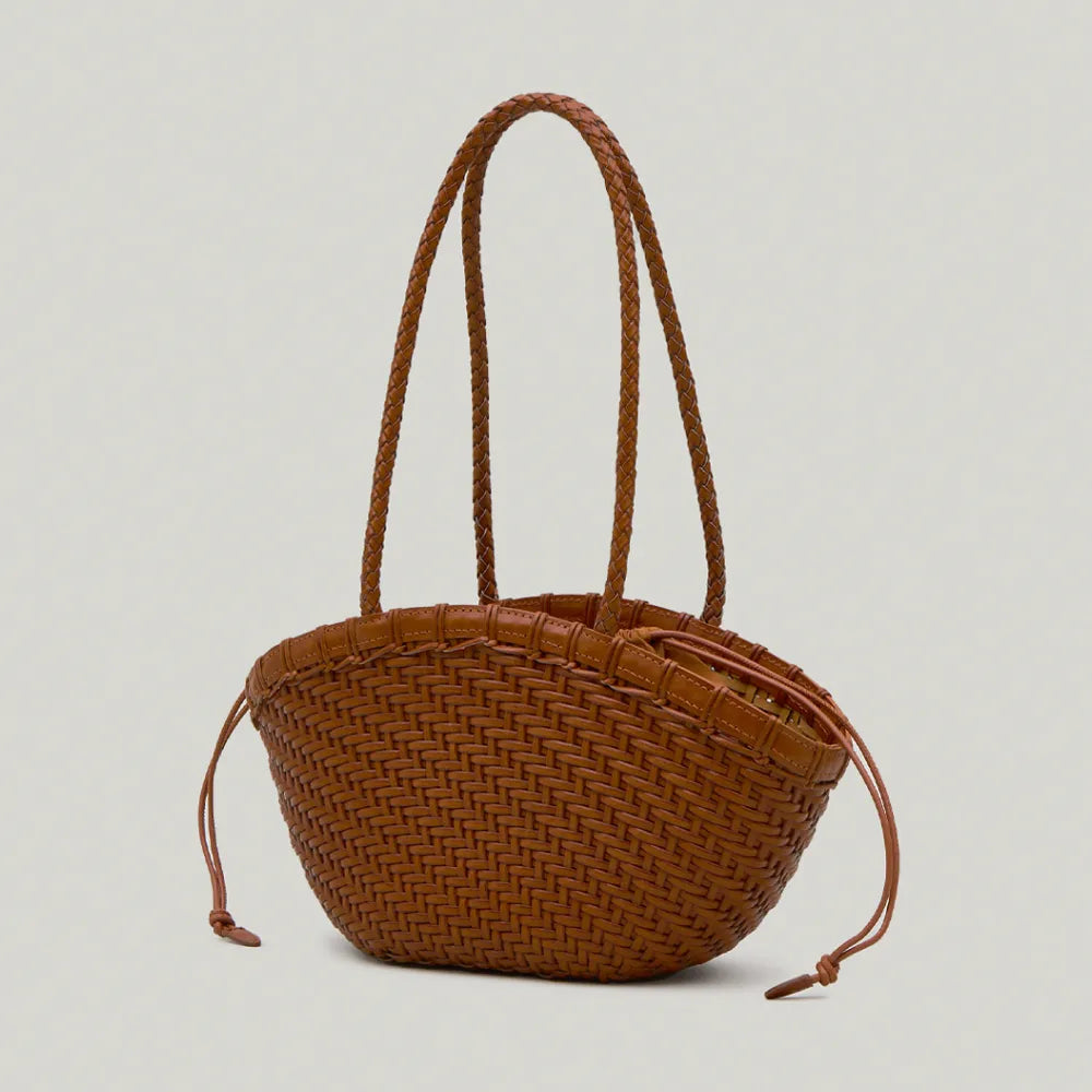 Atelier de Lumen Twig Basket Shoulder Bag (Dried Black)