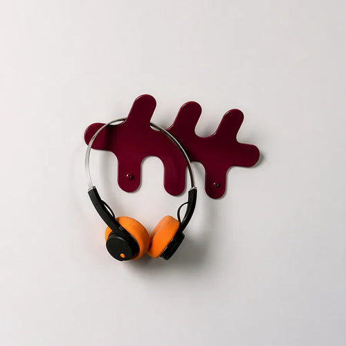 BLTWORKSHOP Wiggle Wall Hanger Small (Yellow / Burgundy)