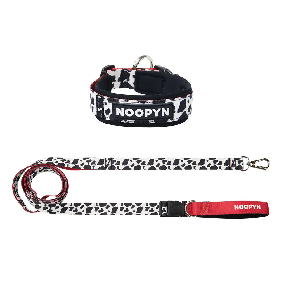 NOOPYN Lock Cushioning Safe Collar &amp; Hands-Free Leash Set