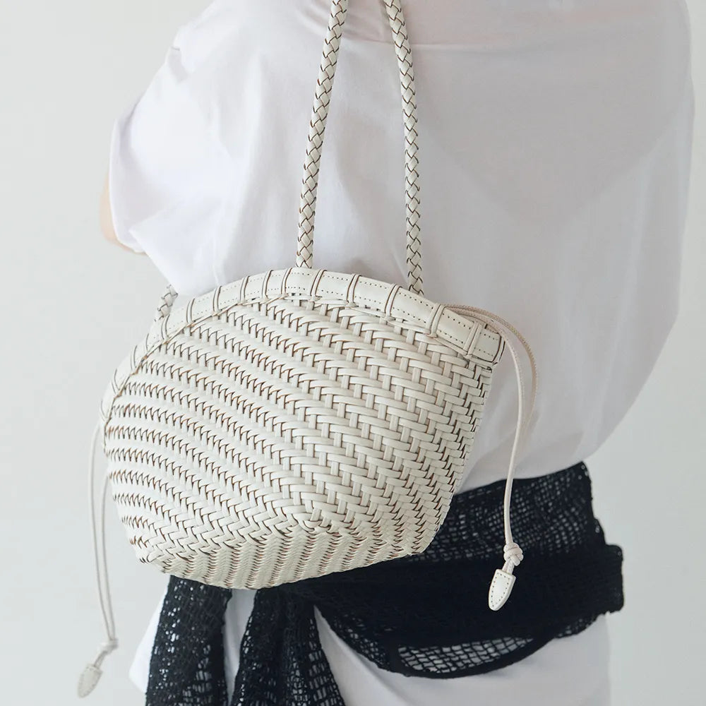 Atelier de Lumen Twig Basket Shoulder Bag (Dried Black)