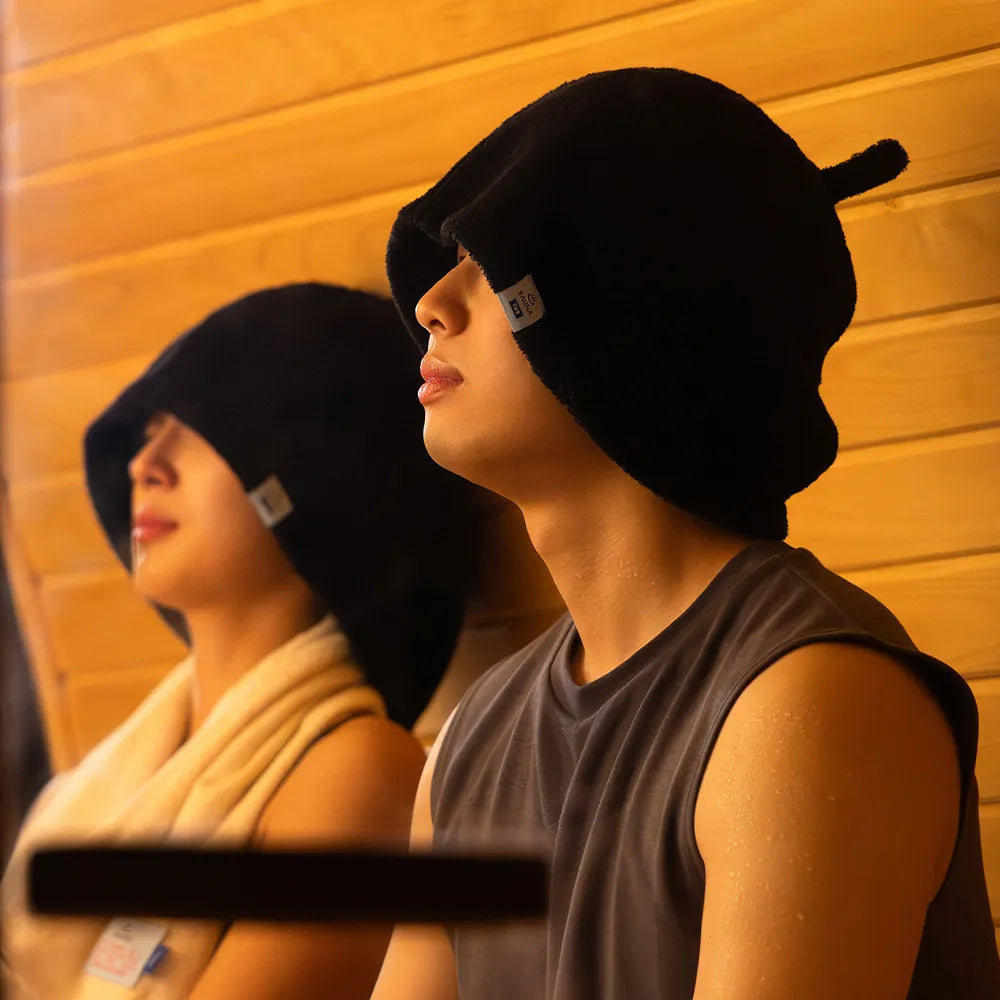 100% Cotton Towel Sauna Hat