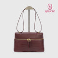 ROROCRO Ruby Crocodile Two-Way Tote &amp; Shoulder Bag