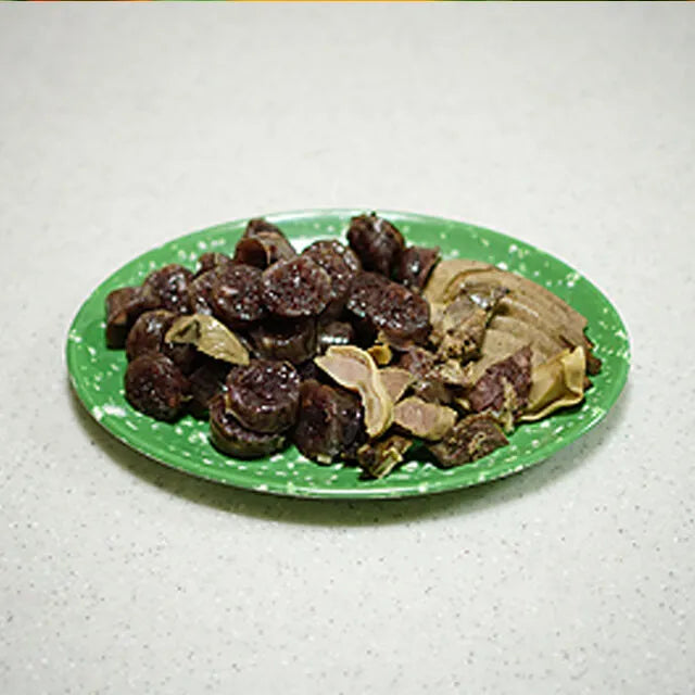 rlovehouse Retro Green Speckled Melamine Tableware Collection