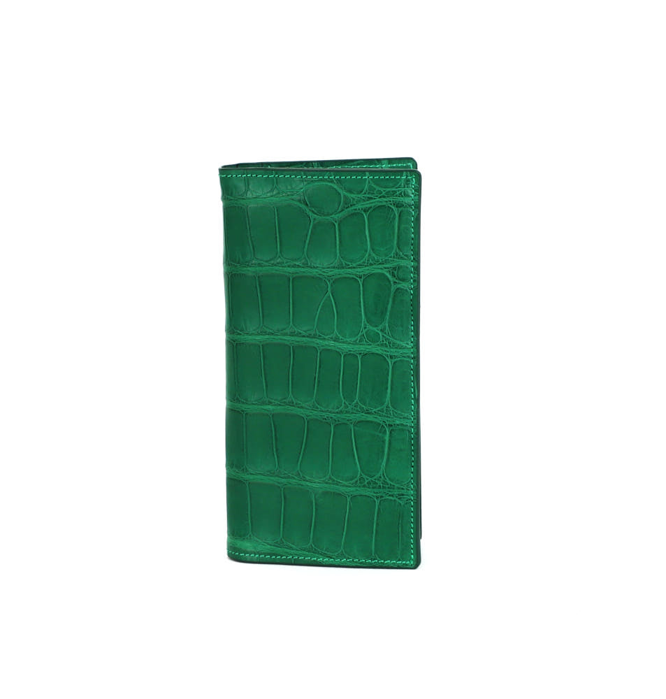 [Limited Edition] HCP Porosus Crocodile Long Wallet Collection