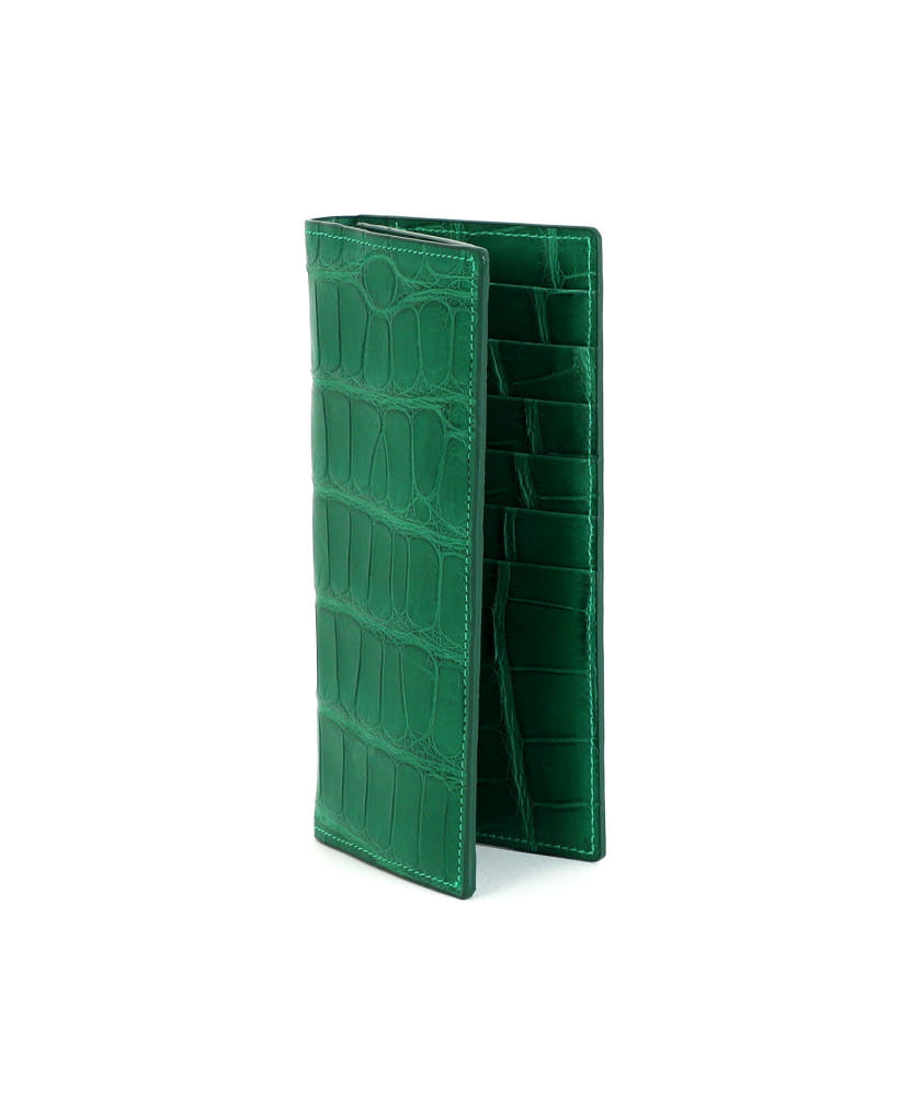 [Limited Edition] HCP Porosus Crocodile Long Wallet Collection