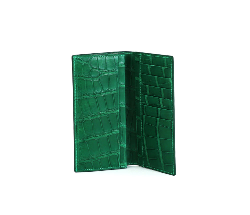 [Limited Edition] HCP Porosus Crocodile Long Wallet Collection