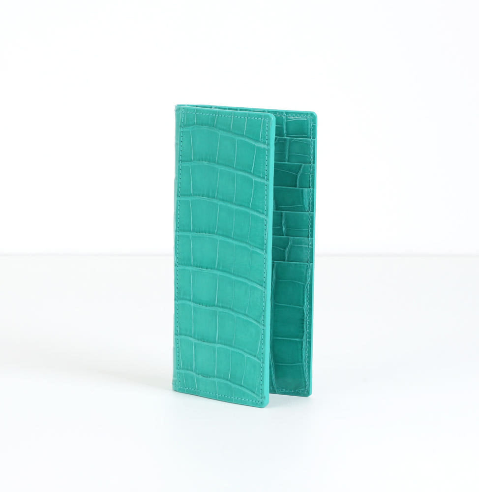 [Limited Edition] HCP Porosus Crocodile Long Wallet Collection