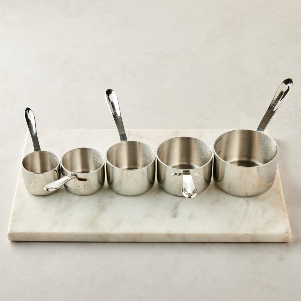 KUPER Premium Stainless Steel Measuring Cup Set (5-Piece)